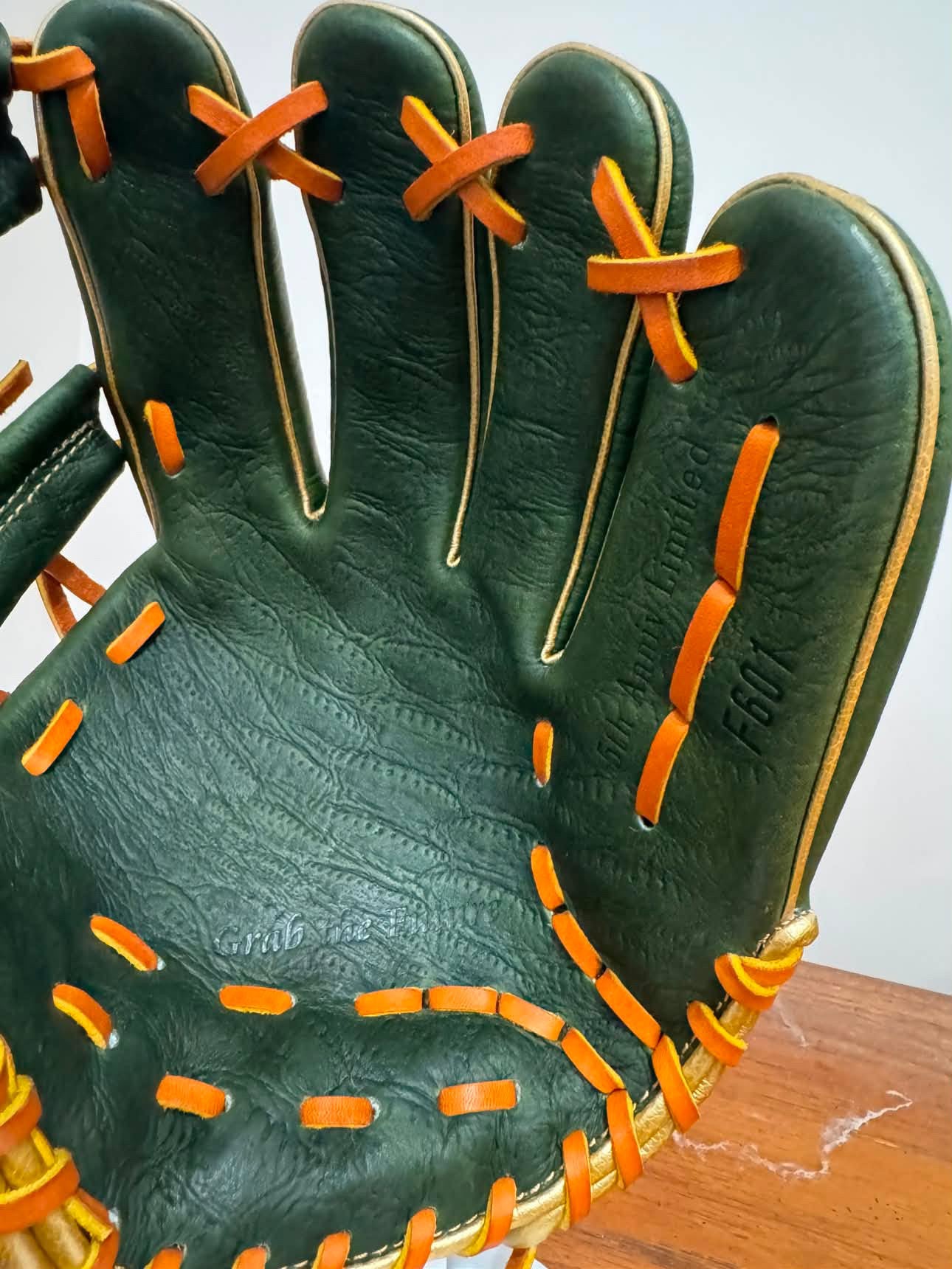 FIVE 5th Anniversary Dinosaur Limited Edition Baseball Glove 11.5" RHT Made in Japan