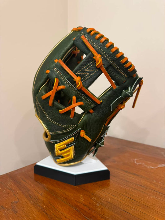 FIVE 5th Anniversary Dinosaur Limited Edition Baseball Glove 11.5" RHT Made in Japan