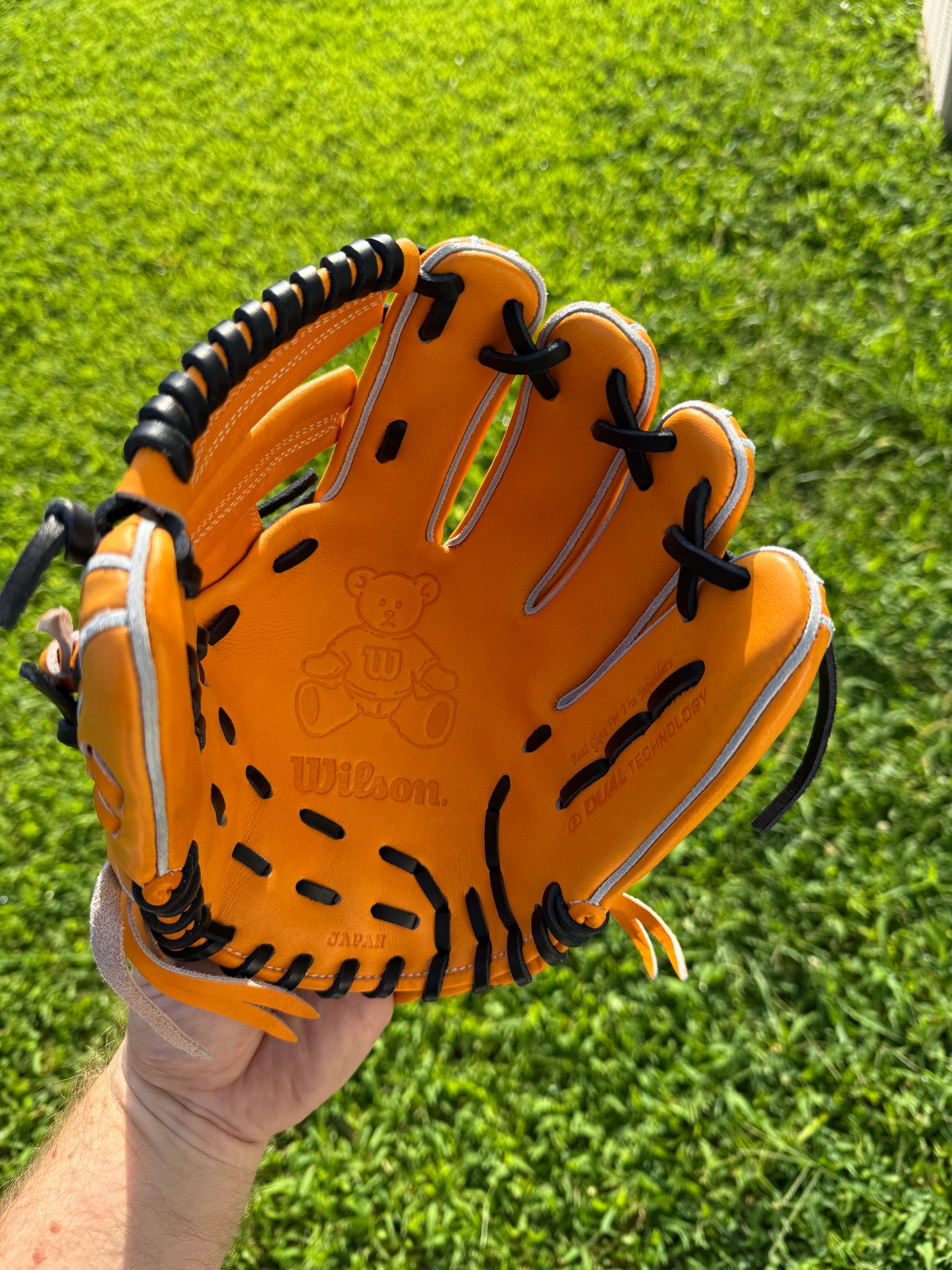 Wilson Staff Teddy D5 Orange w/ Black Lacing